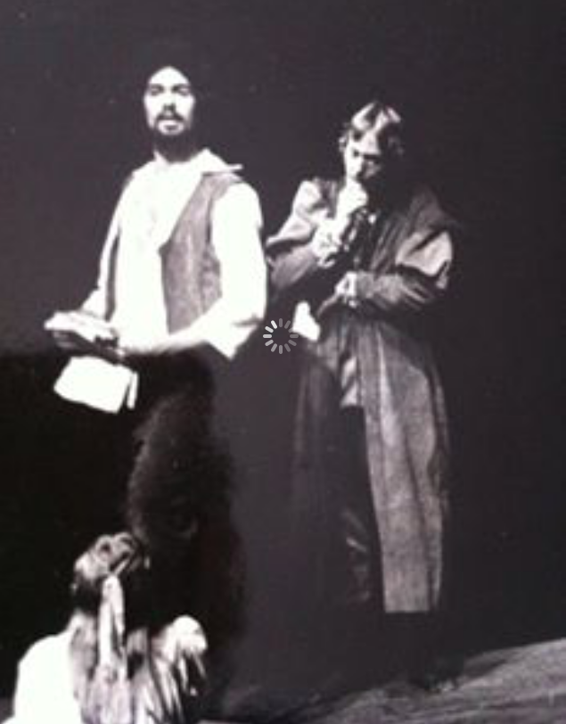 Mark Flora as Will Shakespeare in A Cry of Players